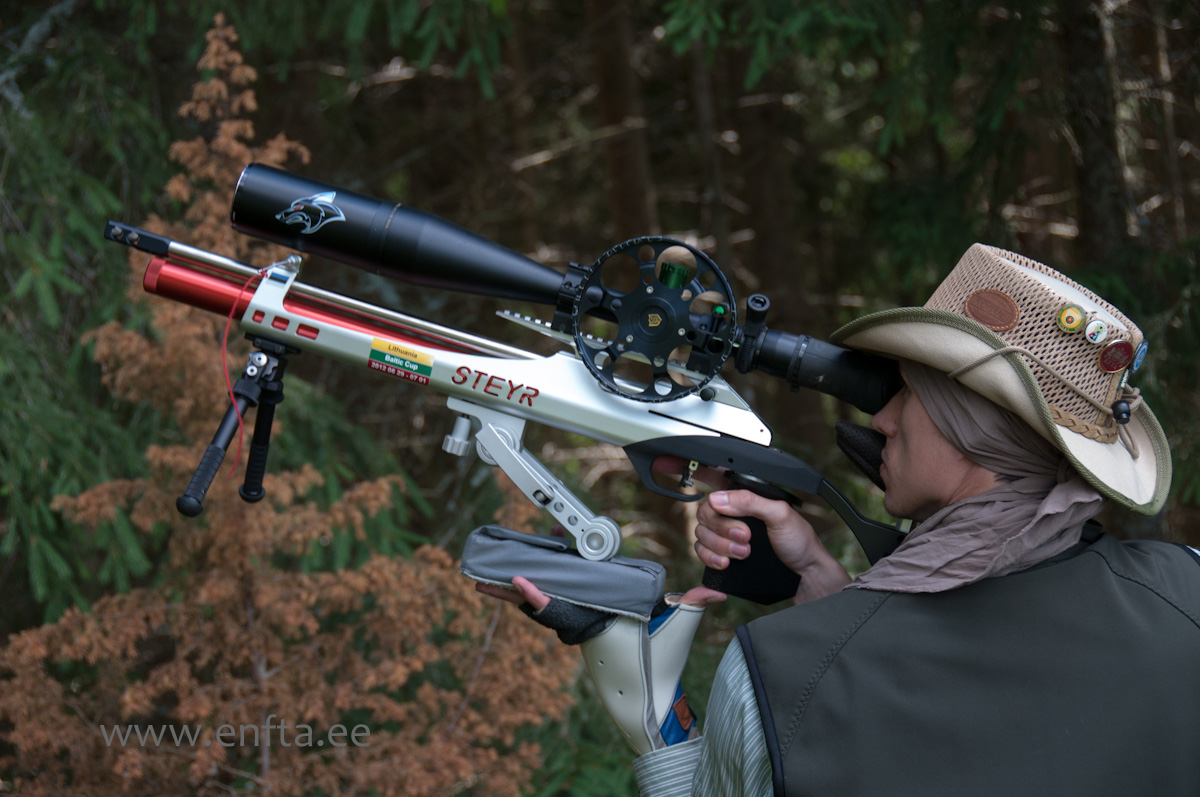 Romi Agar, Steyr LG 110 Field Target, Nikko Stirling Diamond 10-50x60